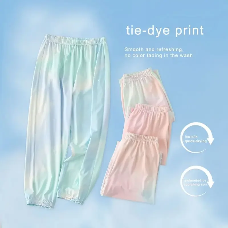 Pantalones cortos de secado rápido para exteriores para niños y niñas, pantalones cortos holgados de verano con protección solar para correr, acampar, deporte, pantalones cortos para niños - imagen 5