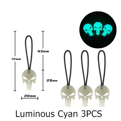 Luminous Cyan 3PCS