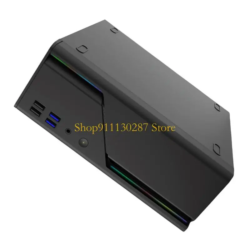 Minitorre escritorio J1HC, caja Metal calibre pesado, cuerpo acero para organización eficiente espacios con - imagen 5