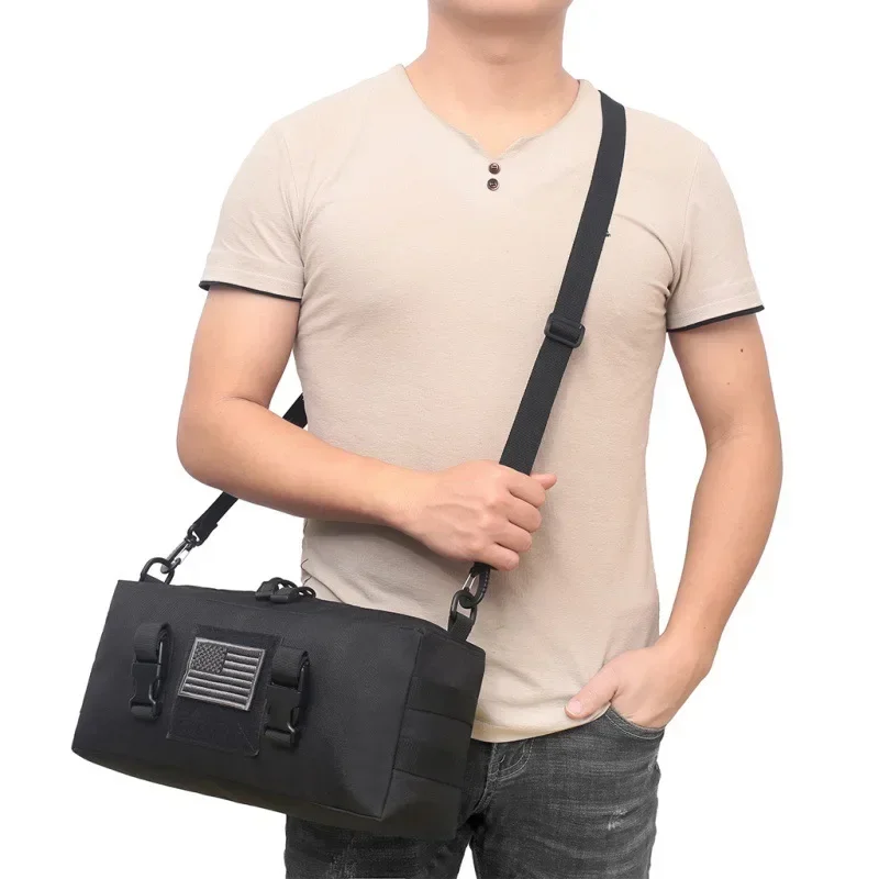 Bolsa táctica Molle para deportes al aire libre, bolsa multiusos de gran capacidad para incrementos, bolsa de viajes cortos para caza y Paintball - imagen 2