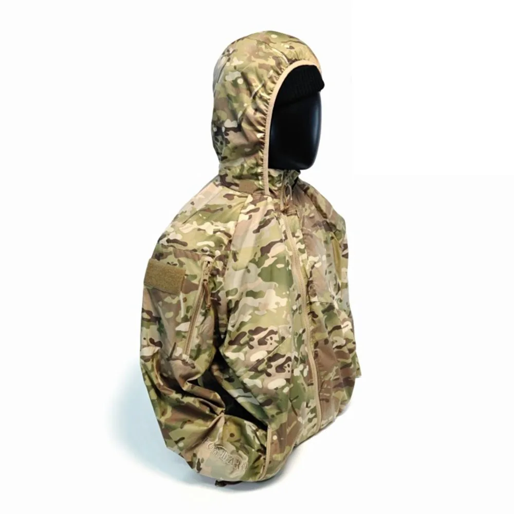 Chaqueta táctica plegable impermeable cortavientos antiinfrarrojos - imagen 4
