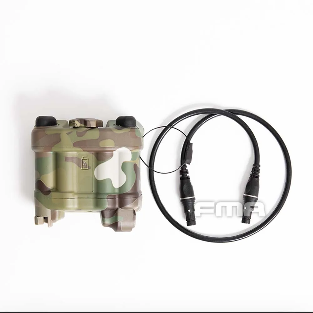 Caja de batería táctica FMA NVG AN/PVS-31 NVG, modelo simulado sin función, accesorio de dispositivo de visión nocturna TB1280-MC