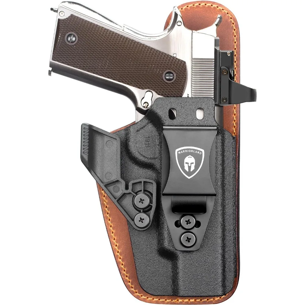 Solo para funda de 1911, 5", funda IWB Hydrid: Colt/Kimber/Tisas/S y W/Ruger/Sig/RIA, etc., retención |   Último comodidad |   Mano derecha