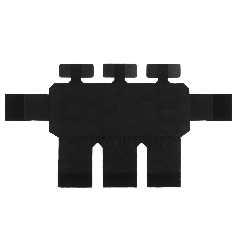 Bolsa multiusos para revistas de triple rifle, corte láser, instalación MOLLE, expansión, panel frontal - imagen 3