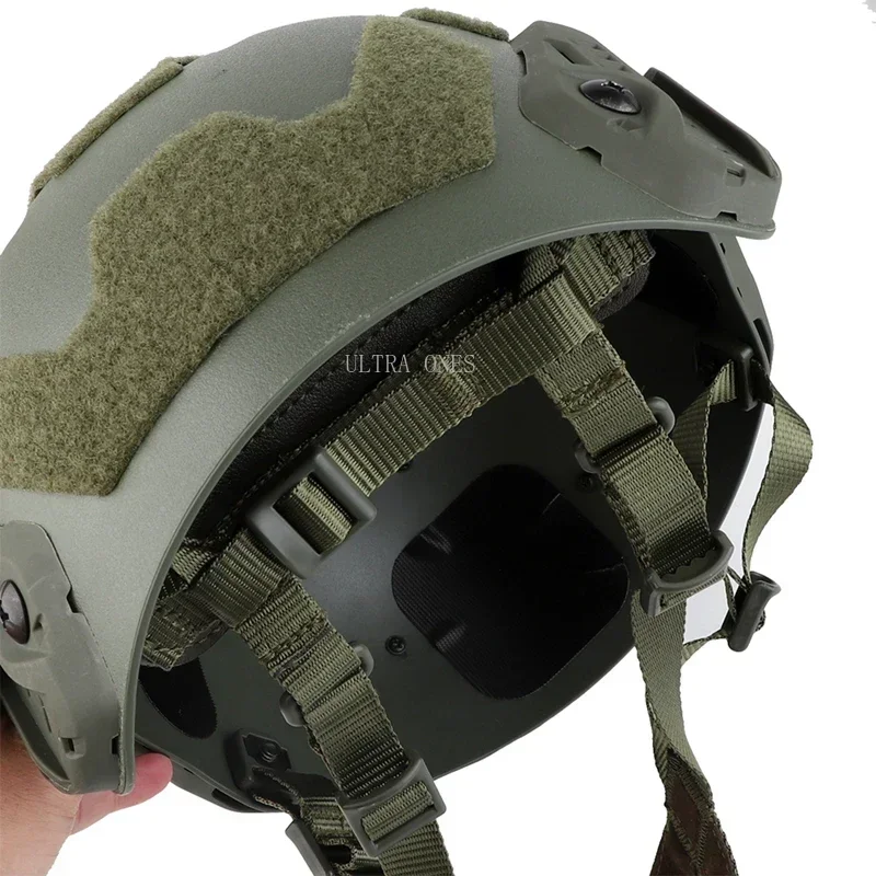 Casco táctico Paintball Airsoft juego de guerra almohadillas interiores cascos protectores caza tiro combate entrenamiento equipo Protector de cabeza - imagen 5