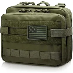 Bolsa táctica MOLLE para senderismo y acampada, gran capacidad