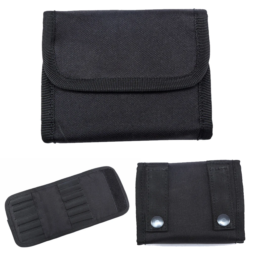 Bolsa de munición con soporte de cartucho Molle táctico para caza, bolsa de cintura militar de calibre 12/20, 12 unidades - imagen 5
