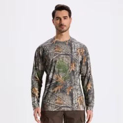Camisa táctica manga larga transpirable con camuflaje biónico UV