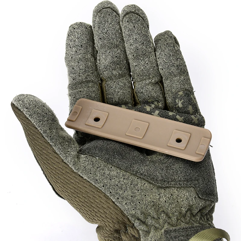 Kit de cubierta de riel táctico 3 unidades de Protector de mano de Nylon 10cm, accesorios de parada de Airsoft, sistema de carril de M-LOK para AR15 M4 M16 HK416 - imagen 5