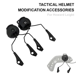 Howard Leight Impact: Adaptador de raíl para casco con orejeras