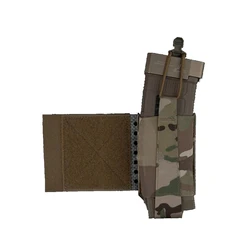 Portador de placa táctica MOLLE Universal al pecho con alas laterales