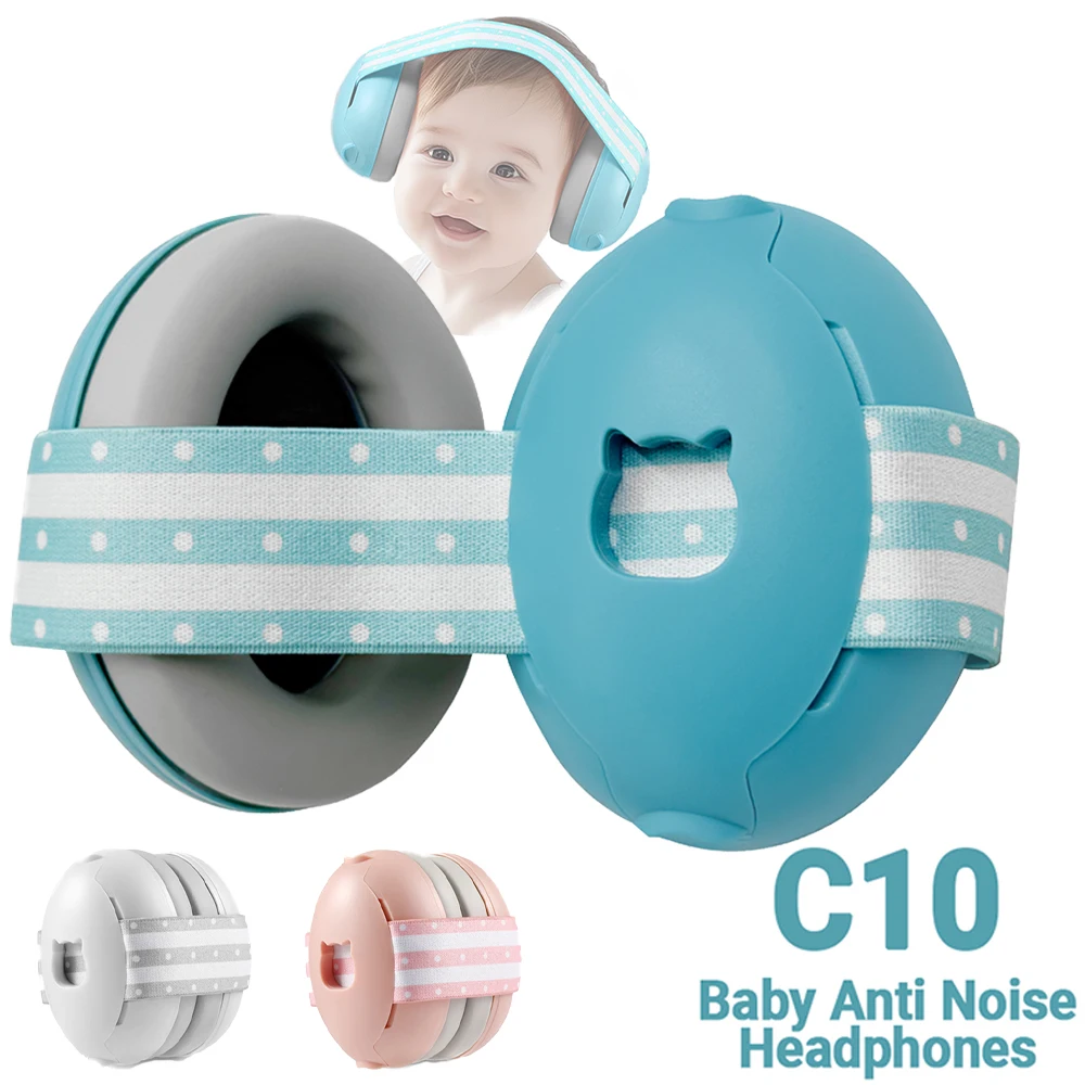 Auriculares con cancelación de ruido para bebé de 0 a 36 meses, orejeras insonorizadas para protección auditiva de bebé, ayudan a dormir