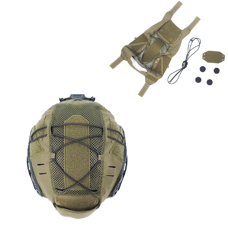 Cubierta de casco para casco táctico SF2 al aire libre, accesorios, protección de tela para casco - imagen 2