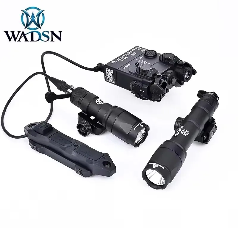 Wadsn Metal DBAL A2 láser con linterna táctica M300 Mini luz de explorador M600 linterna doble presión interruptor doble 2,5 SF enchufe - imagen 2