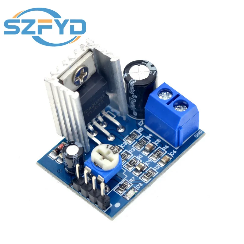 Módulo amplificador TDA2030A audio 6-12V – Fuente alimentación - imagen 4