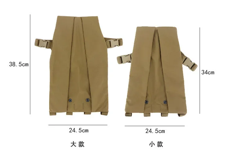 Tablero de expansión de mochila táctica, bolsa para casco, bolsa para artículos diversos, placa colgante con compartimento de canguro - imagen 3