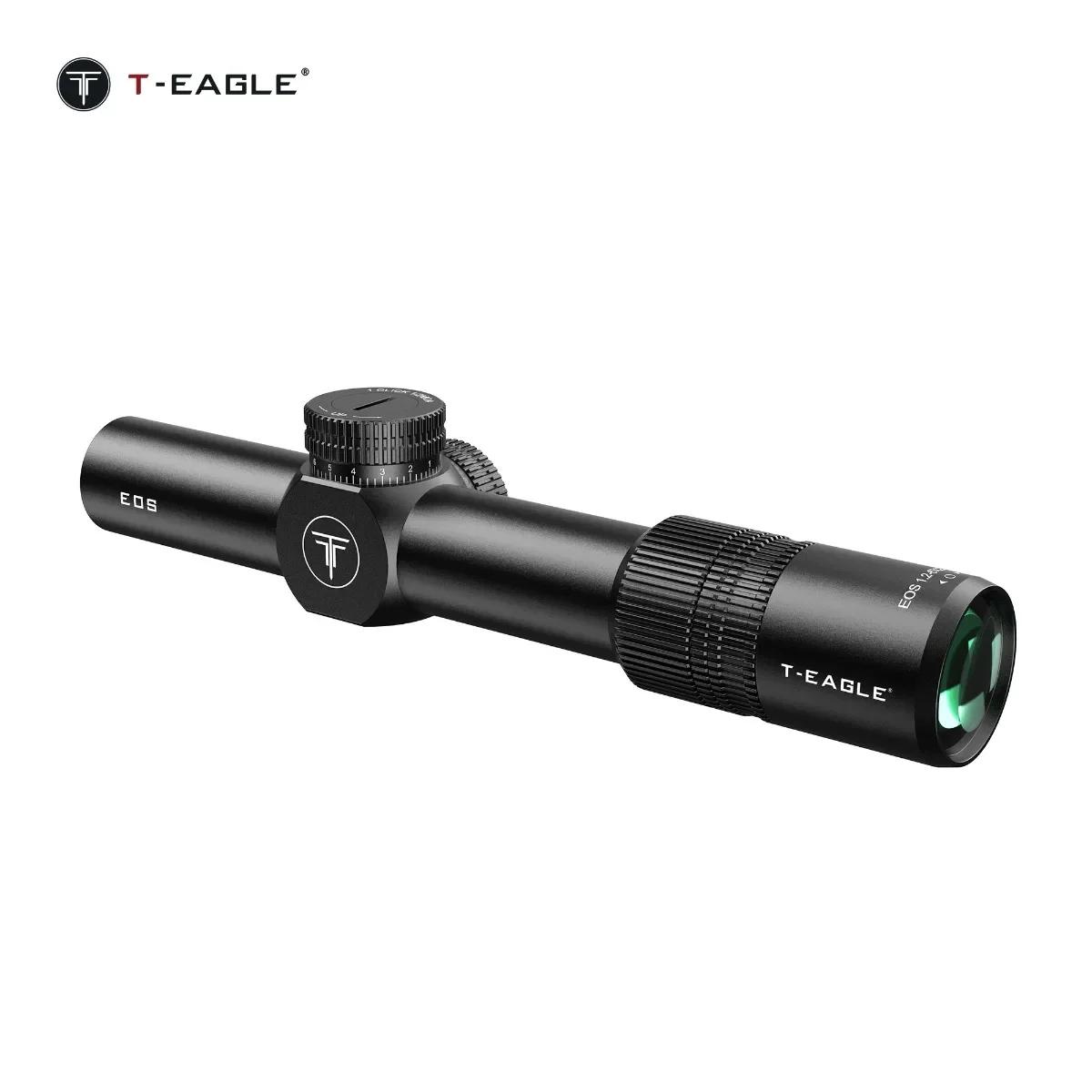 Mira telescópica táctica EOS 1,2-6 X24 WA, retícula de pelo cruzado, óptica de pistola de aire, colimador de Rifle de caza para montaje en riel de 11mm/20mm - imagen 3