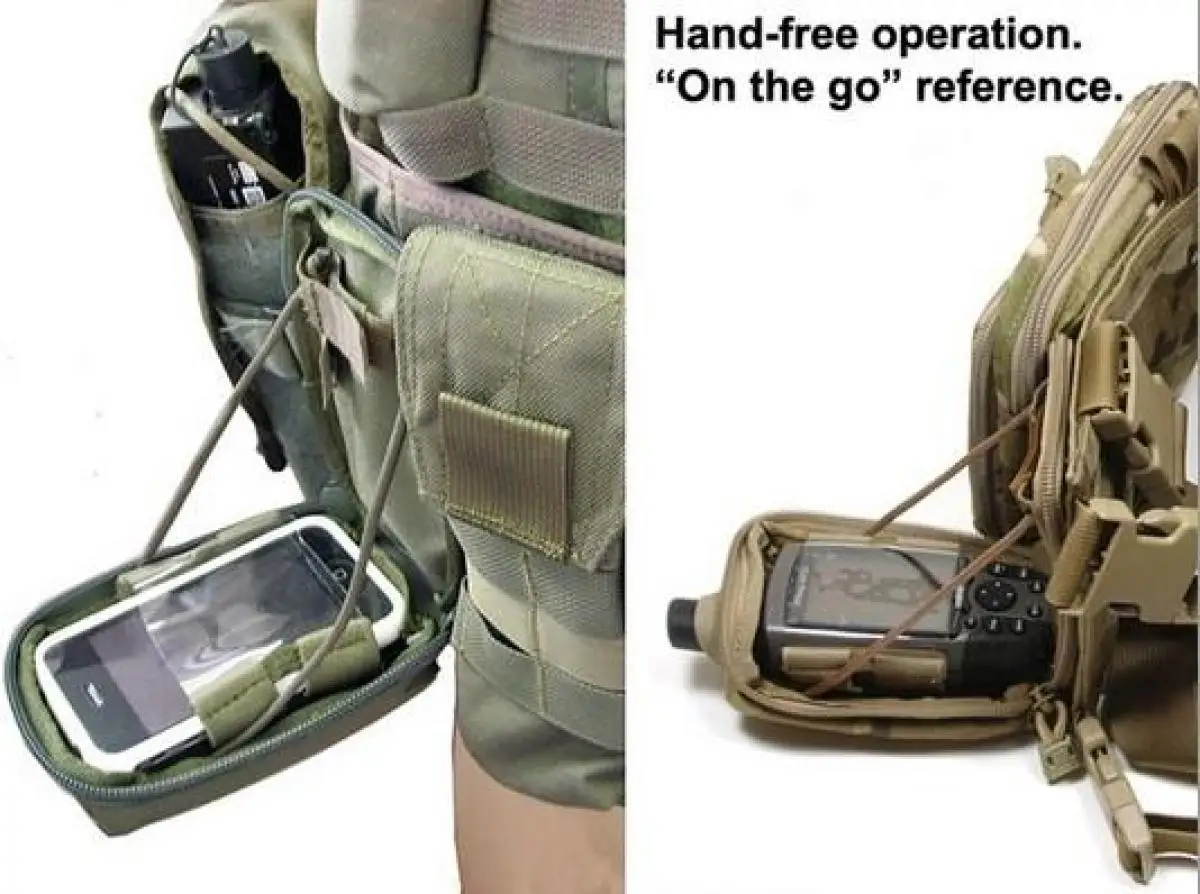 1 Uds Rino650/62sc Emdom GPS bolsa-bolsa de Radio 500D Nylon - imagen 5