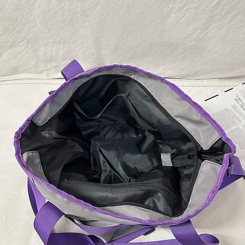 Bolsa deportiva para Fitness, gran capacidad, para Yoga, natación, comando, bolso de compras, equipaje multifuncional, bolso de viaje de corta distancia - imagen 3
