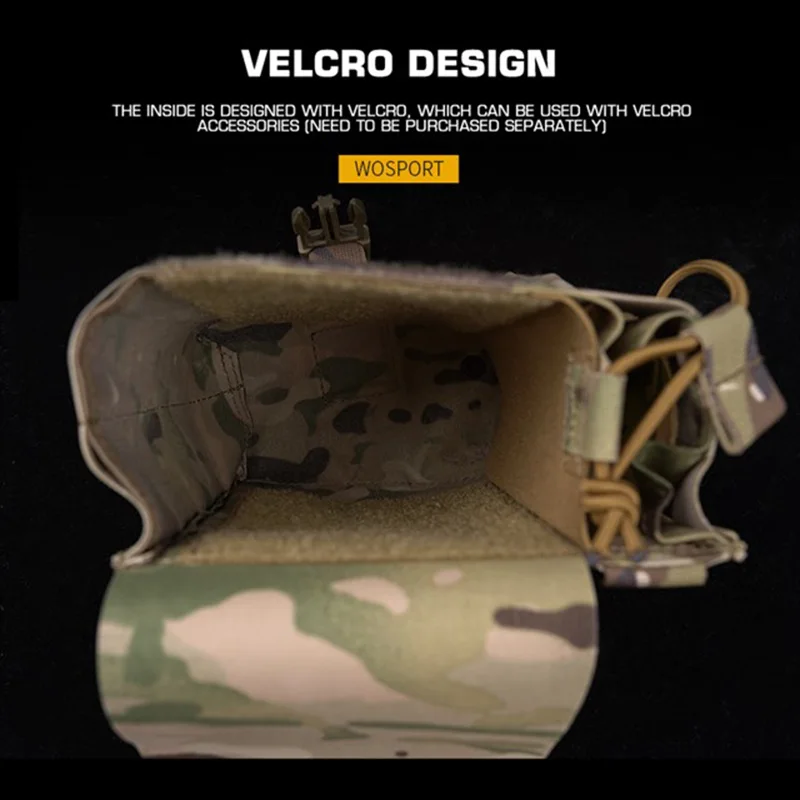 Bolsa táctica grande multifuncional, bolsa Molle Mutant, accesorios Airsoft - imagen 3