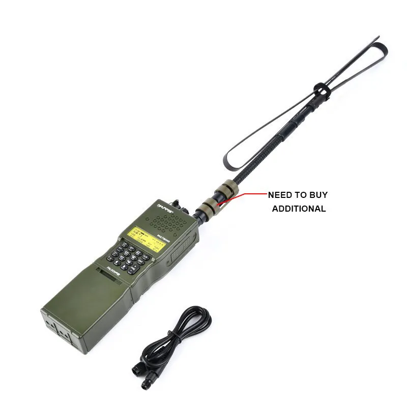 Tacti Softair-Brazo de PRC-152, interfono modelo simulado, estuche de comunicación de Radio, paquete de antena no funcional, walkie walking - imagen 2