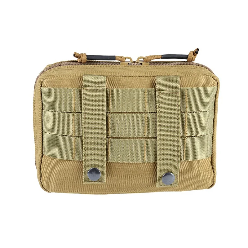 Bolsa táctica para exteriores, sistema Molle de nailon 1000D, bolsa de emergencia para viajes al aire libre, Camping, caza, paquete de cintura, herramientas EDC - imagen 3