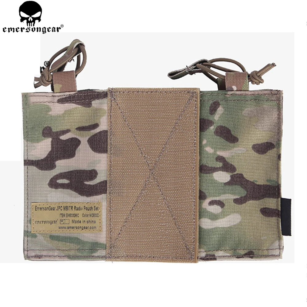 EMERSONGEAR JPC MBITR-Juego de bolsas de Radio, utilidad táctica, subbolsa doble civil, bolsa para Radio Mag EM8333 - imagen 2