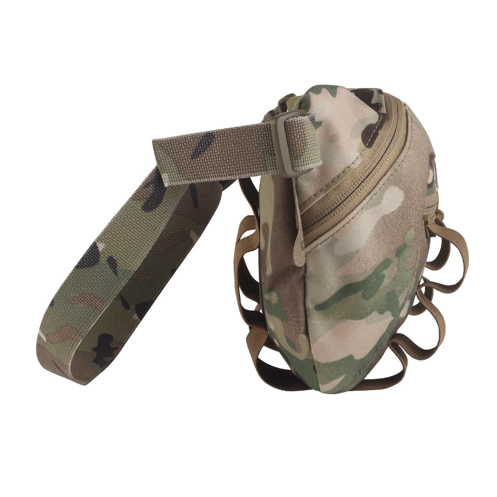 Caja de brunch táctica, riñonera multiusos, bolsa de caída/dump para accesorios de caza/Airsoft, bolsa colgante inferior ajustable - imagen 4