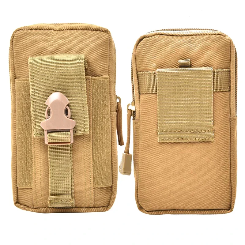 Bolsa táctica Molle, funda para teléfono, funda para teléfono móvil, bolsa EDC, soporte para herramientas, bolso, cinturón, bolsa de cintura - imagen 2