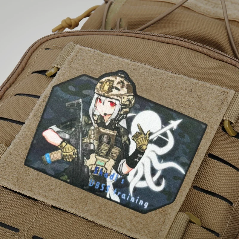 Parche moral táctico pulpo – Gancho para mochila y ropa - imagen 3