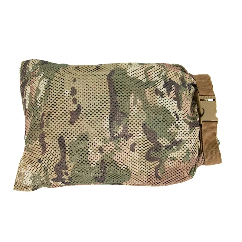Traje de camuflaje táctico estilo capa, abrigo de juego ligero Cs transpirable resistente al desgaste/sombrero para cubrir la cabeza - imagen 5