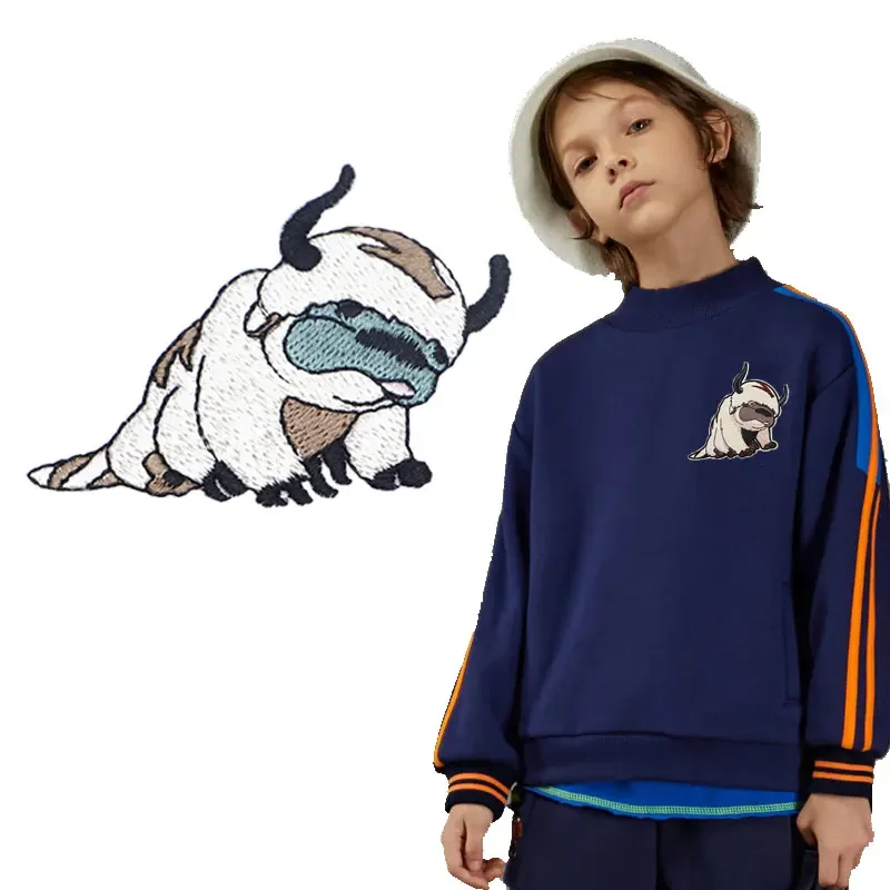 Parche de Avatar de Anime de Disney, pegatina de ropa para niños, apliques bordados de costura, decoración de ropa DIY, parches de planchado - imagen 3