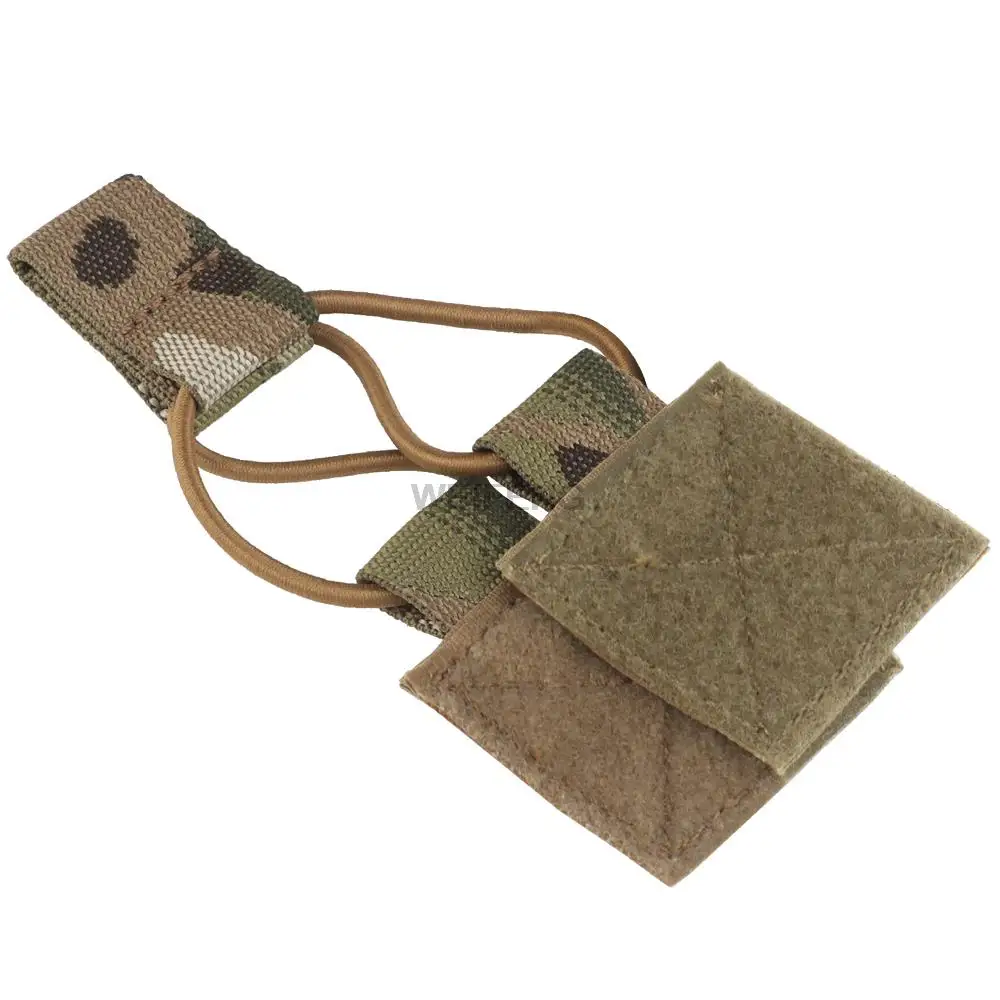 Sujetador táctico de Radio, hebilla de fijación de bolsa de revista para colgar el pecho táctico con especificaciones D3CRM, cuerda elástica ajustable - imagen 5