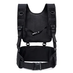Chaleco táctico transpirable cinturón de caza y riñonera Oxford 600D
