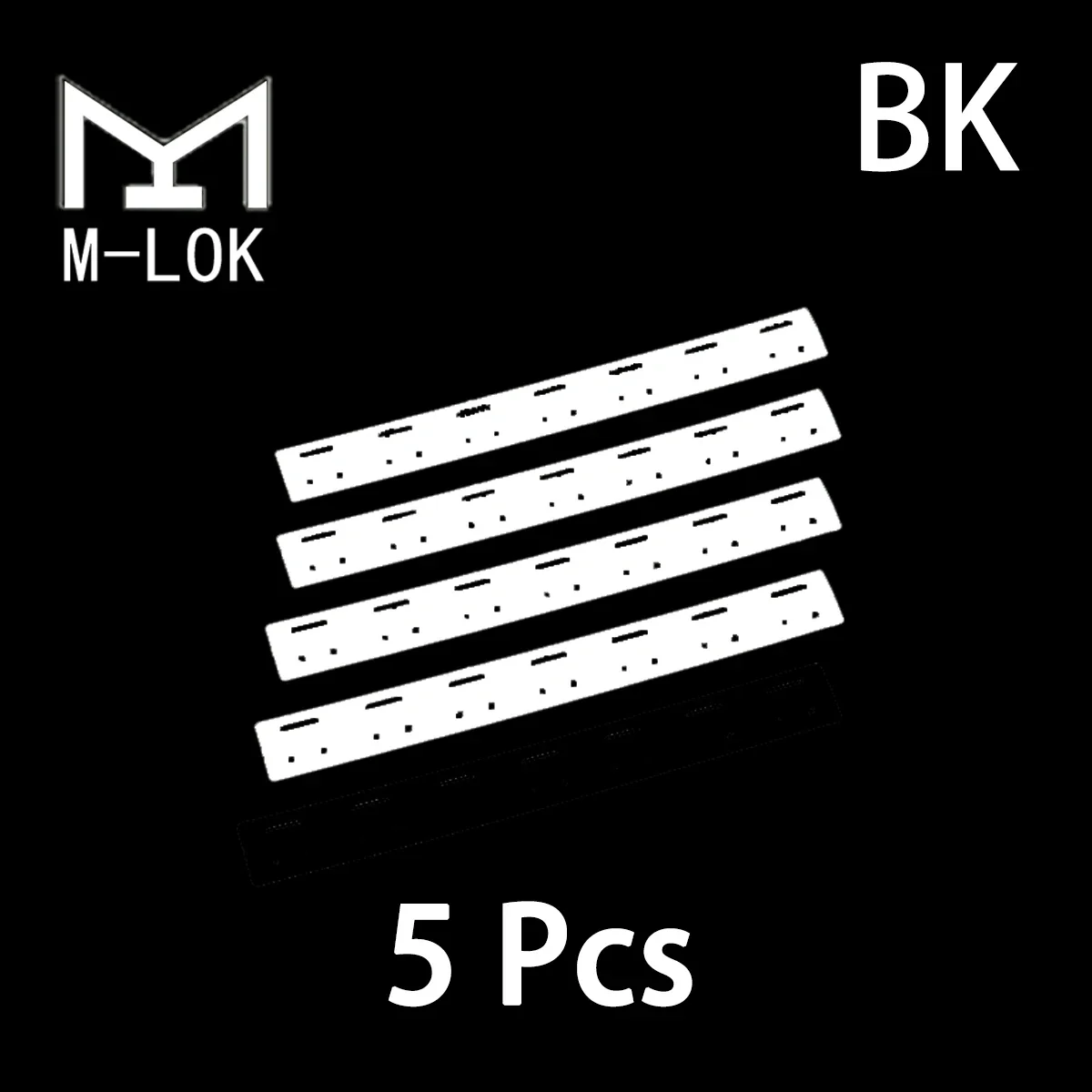 5PCS MLok BK