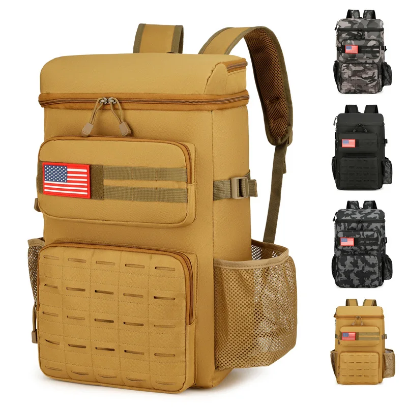 Mochila táctica de escalada con gancho y bucle para hombre, bolsa grande para senderismo, Camping, deportes al aire libre, equipaje de entrenamiento - imagen 3