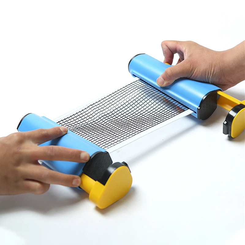 Red de Ping Pong portátil profesional para tenis de mesa en interiores y exteriores, postes retráctiles y configuración rápida para entrenamiento de práctica - imagen 2