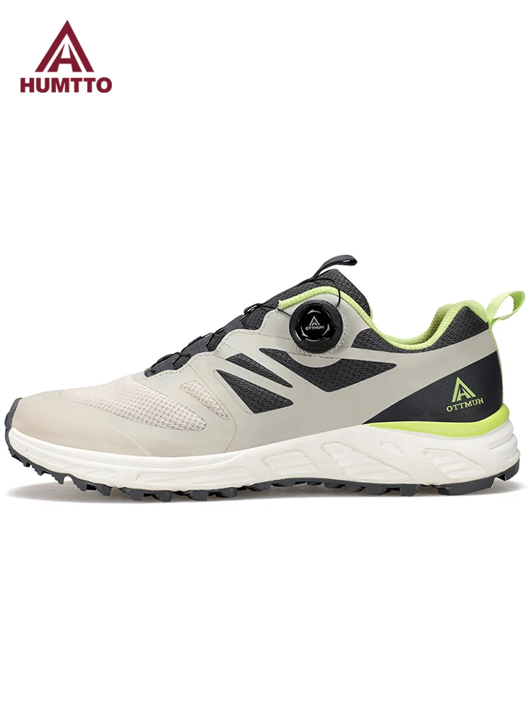 HUMTTO 2024, zapatos de senderismo para hombre, zapatos deportivos transpirables para exteriores, zapatillas para correr, zapatos de trekking todoterreno, botas informales para caminar - imagen 4