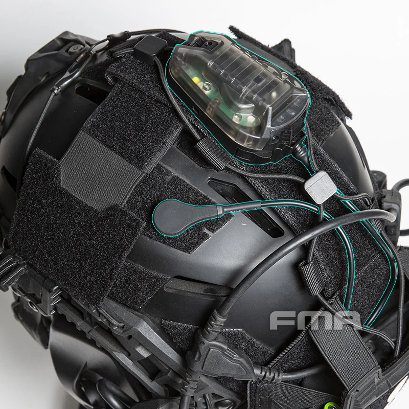 PIM HEL-STAR6 Luz de identificación para casco, Sensor de vibración, luz de supervivencia, TB1434 - imagen 5