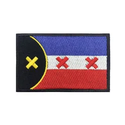 Parche bordado velcro Dream SMP bandera táctica para brazo