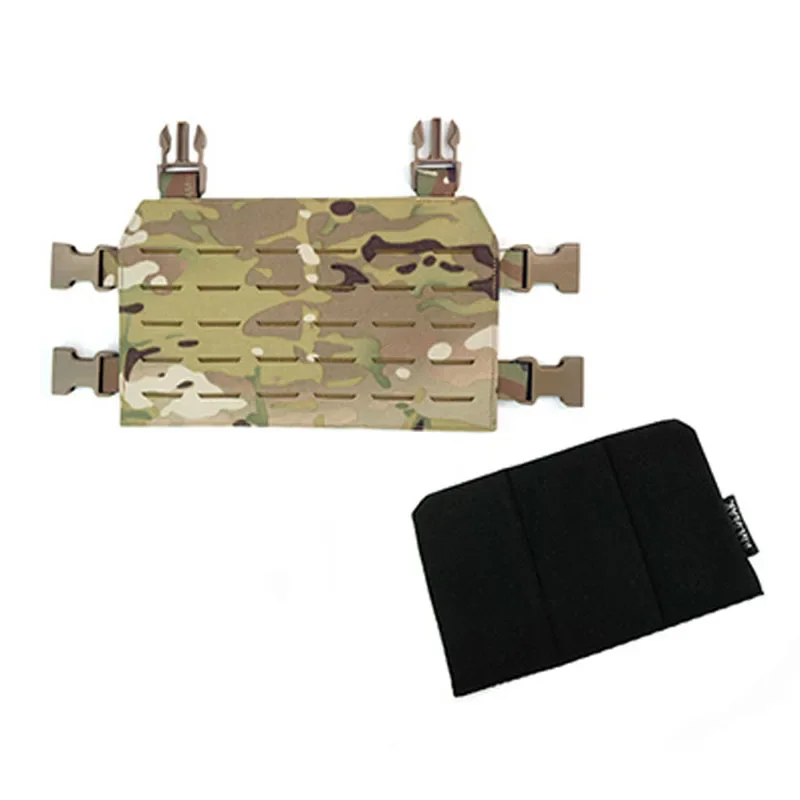 Chaleco táctico SS/D3, placa colgante de repuesto para colgar en el pecho, corte láser, Panel de camuflaje MOLLE, accesorios tácticos DIY - imagen 3