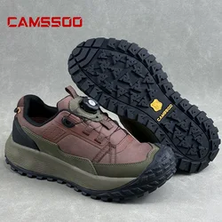 CAMSSOO – Botas senderismo impermeables hombre outdoor