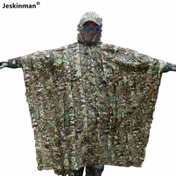 Traje camuflaje 3D Hoja Arce francotirador transpirable