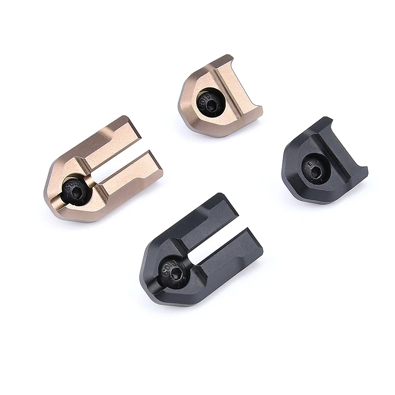 Linterna de exploración táctica, interruptor de almohadilla de presión remota, soporte de botón de metal utilizado para m-lok Keymod, accesorios de placa de montaje de riel - imagen 5