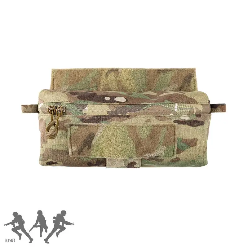 Bolsa táctica de Panel frontal para JPC AVS MK4/D3/FCPC, aparejo de pecho para chaleco de caza - imagen 5