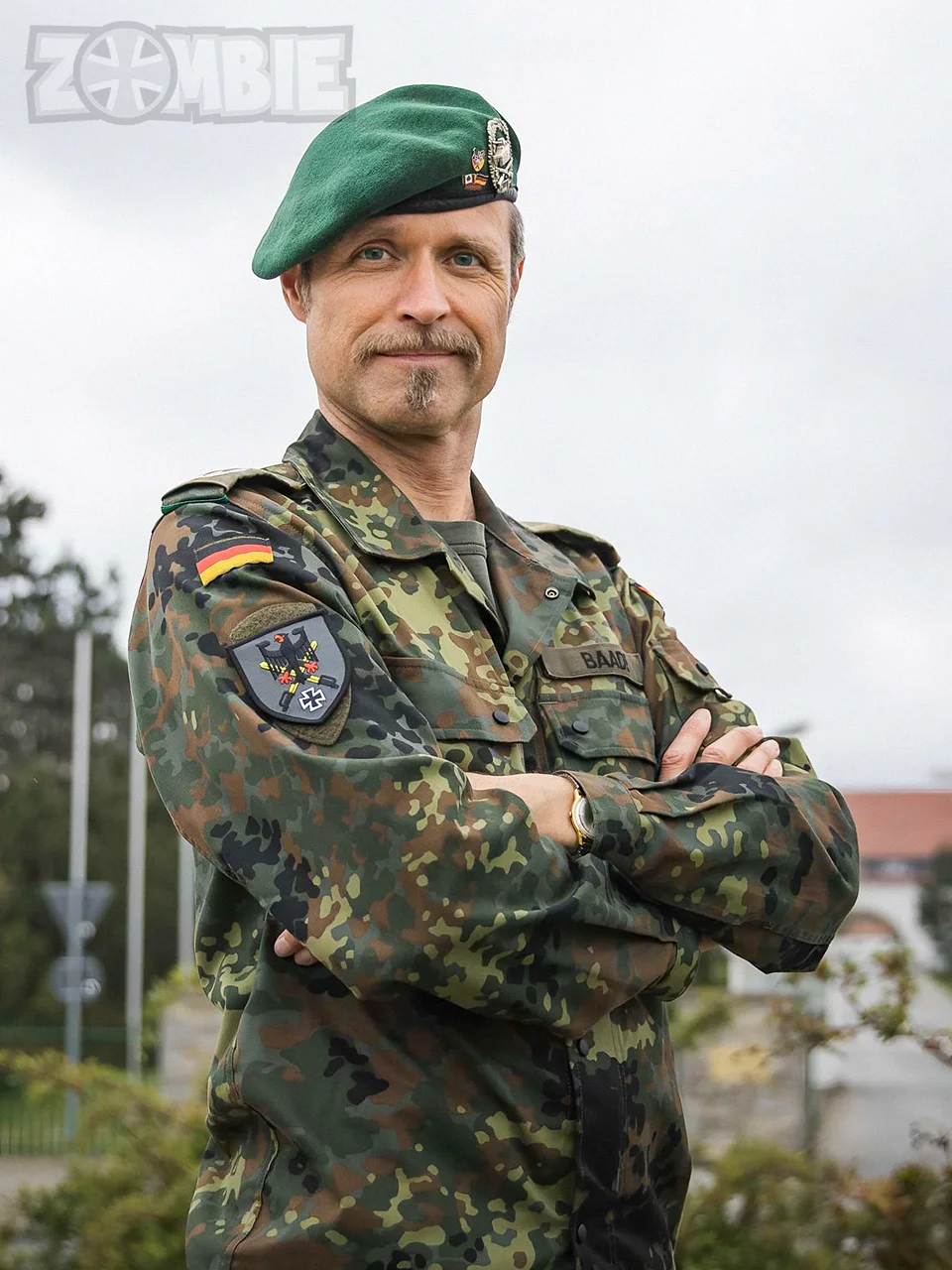 Camisa de chaqueta de entrenamiento de combate táctico de punto de jungla alemán al aire libre - imagen 4