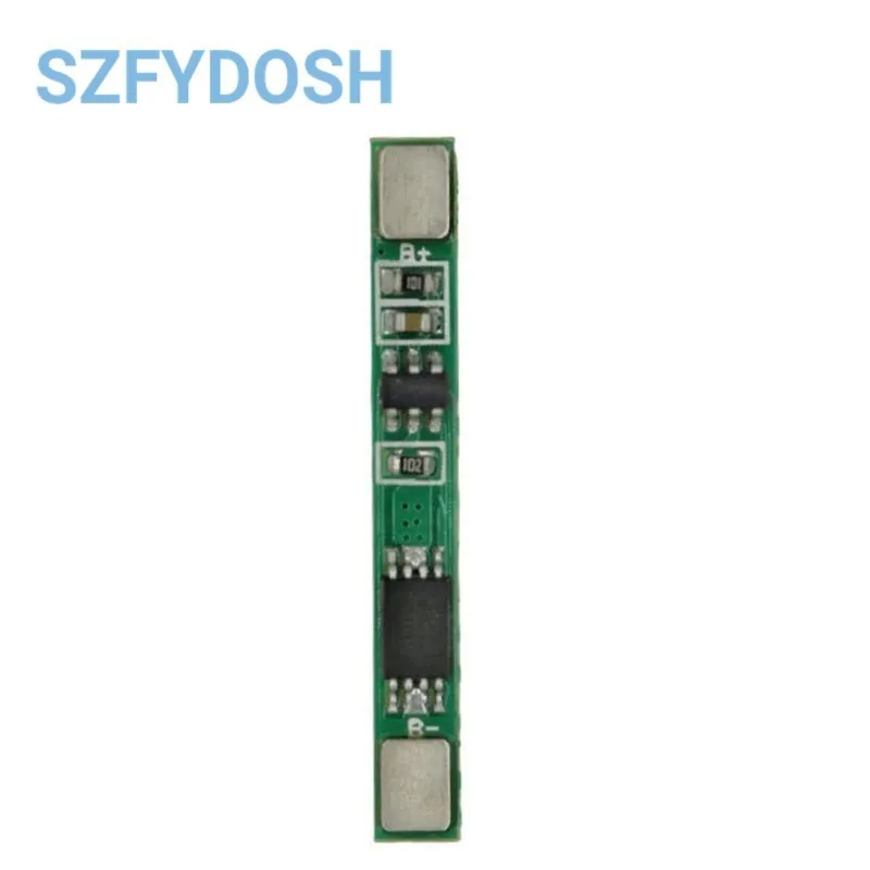 1-100 Uds. Placa de protección de batería de polímero de litio de una sola cuerda 18650 3,7 V IC 2A 3A - imagen 5