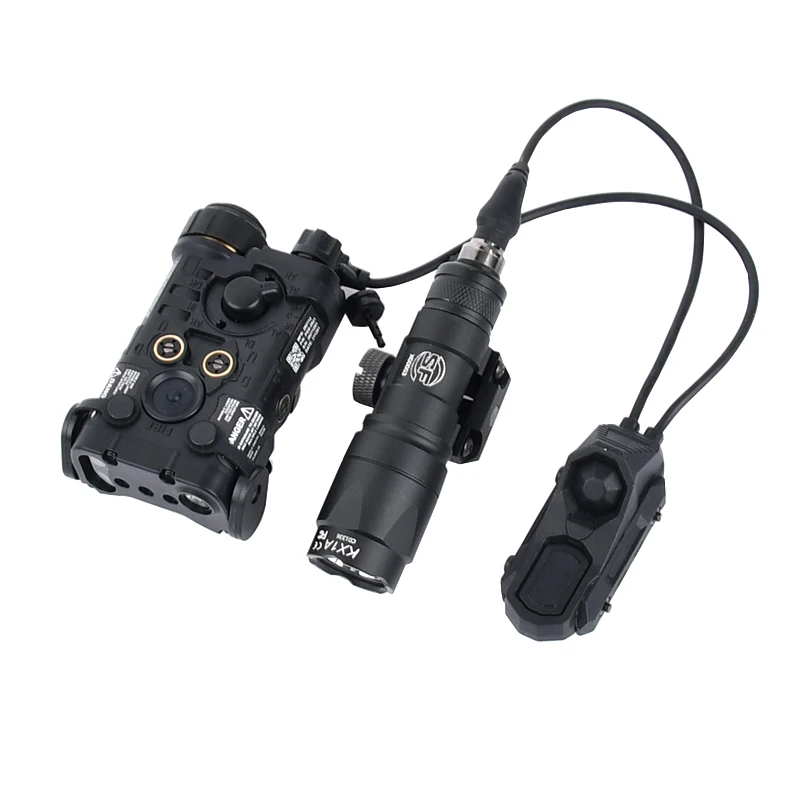 WADSN táctica NGAL rojo verde azul, indicador láser Surefir M300A, luz exploradora de caza con interruptor de Control Dual AXON, ajuste de 20MM - imagen 4