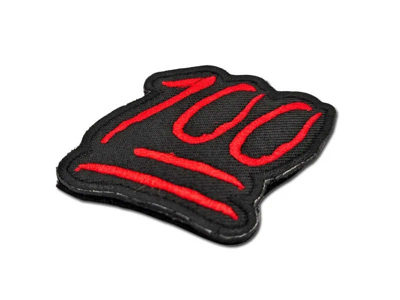 Parche bordado con gancho y bucle de 100 puntos, decoración personalizada para mochila, brazalete de moral, insignia para ropa con pegatinas - imagen 3