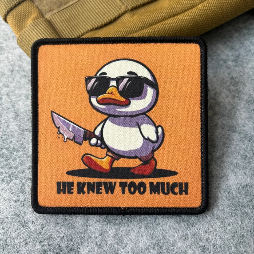 Parche táctico "Jesus Christ", parche con gancho y bucle con estampado divertido de advertencia, insignia de moral militar, brazalete, pegatinas para mochila - imagen 2